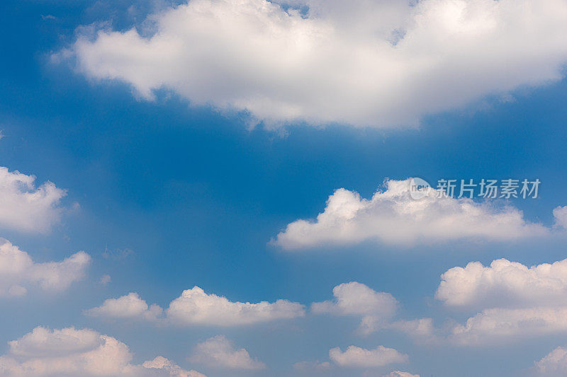 Cloudscape with Blue Sky